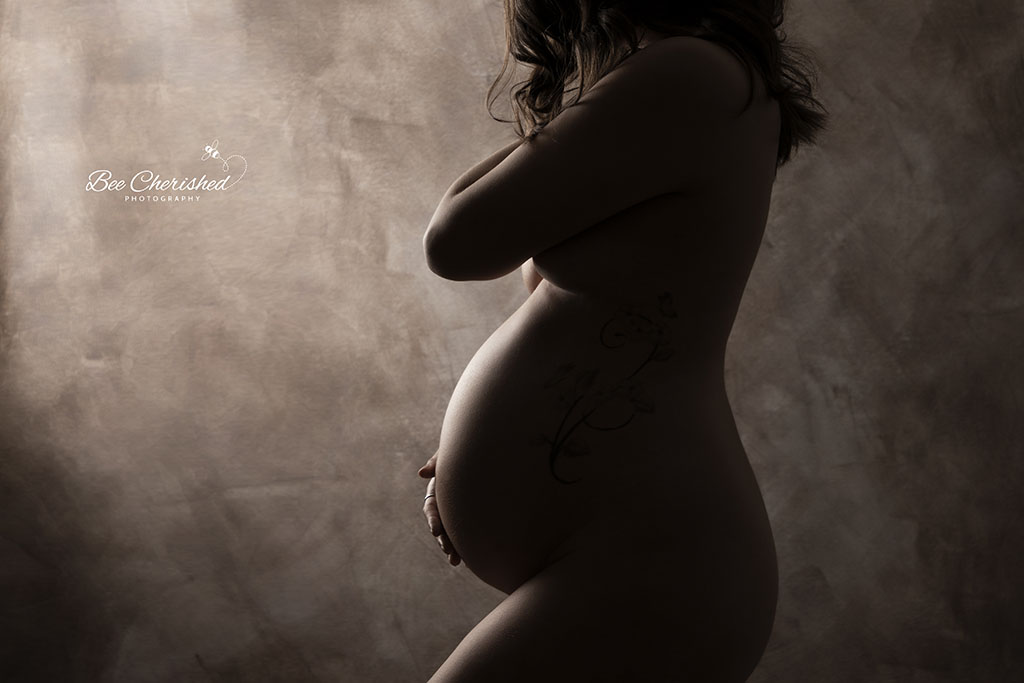 Fine Art Nude Maternity Photography Brisbane Studio