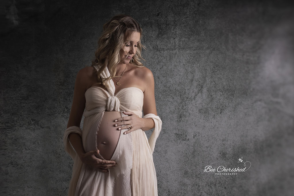 boho chic maternity photography